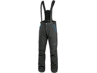 Nohavice CXS TRENTON, zimné softshell, pánske, čierno-modré