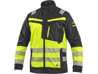 Blůza CXS NAOS HV, pánská, černá-žlutá Hi-Vis, reflexní pruhy